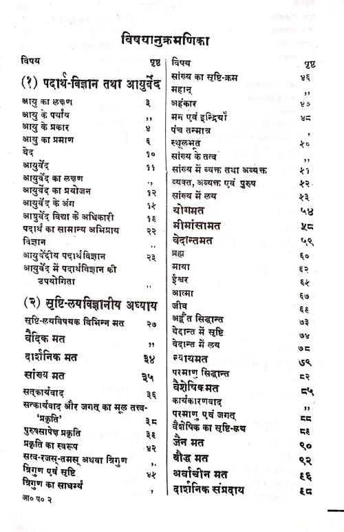 Ayurvedopayogi Padartha Vigyan